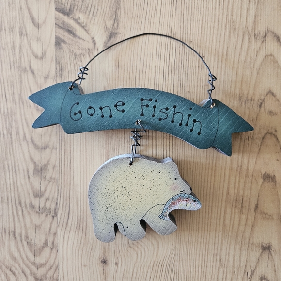 Handmade Other - Gone Fishin Home Decor